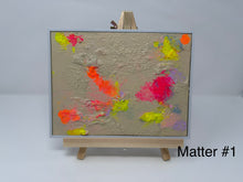 Load image into Gallery viewer, &quot;Matter&quot; Series of 4 Miniature Original Acrylic Paintings
