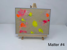 Load image into Gallery viewer, &quot;Matter&quot; Series of 4 Miniature Original Acrylic Paintings
