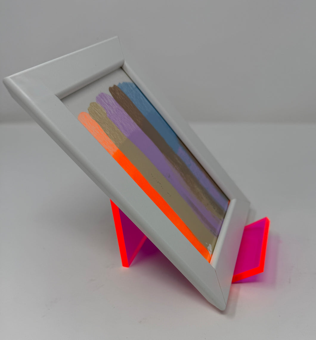 Neon Acrylic Display Stand