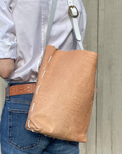 Load image into Gallery viewer, Veg Tan Embossed Crossbody Bag
