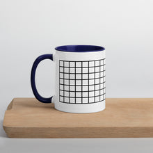 Load image into Gallery viewer, Grid Mug with Color Inside
